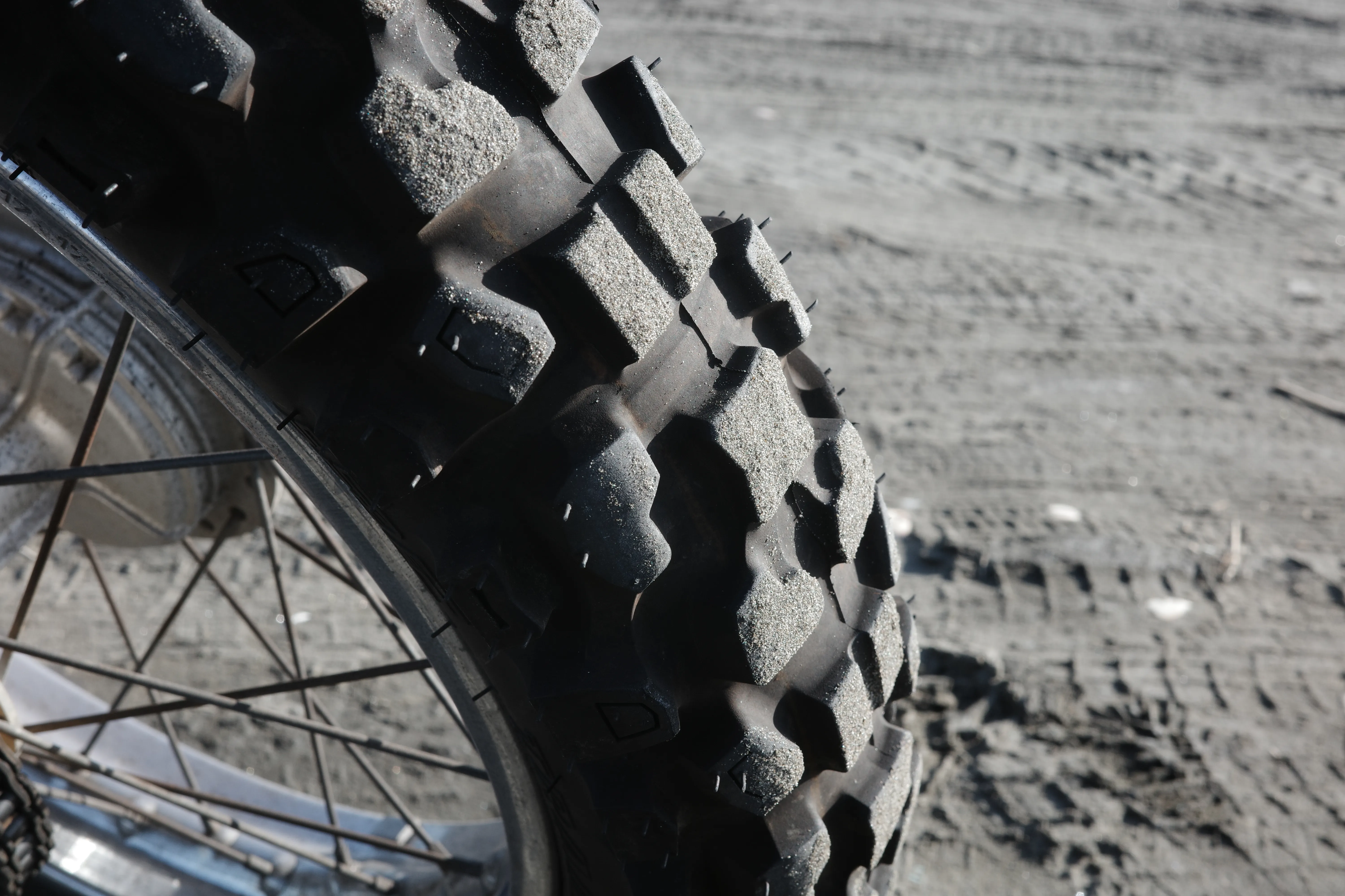 写真：ブロンコのタイヤ