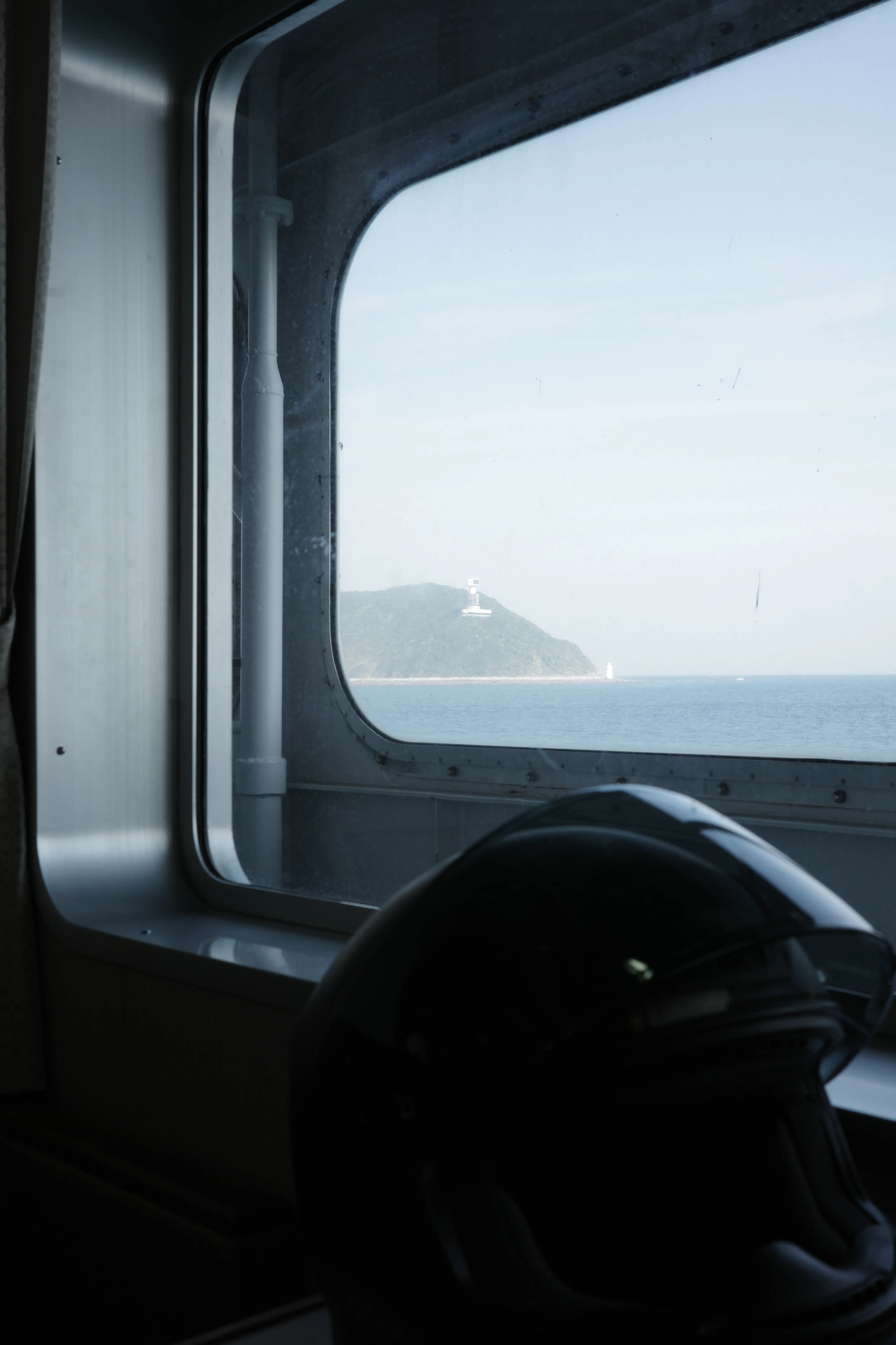 写真：伊勢湾フェリーの船からの景色