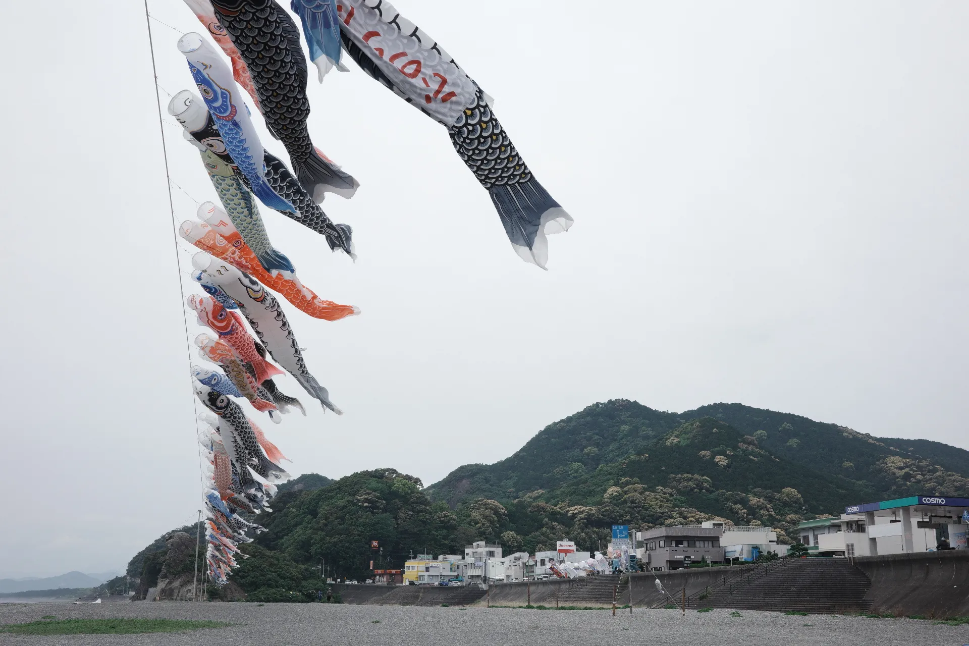 写真：熊野の鯉のぼり