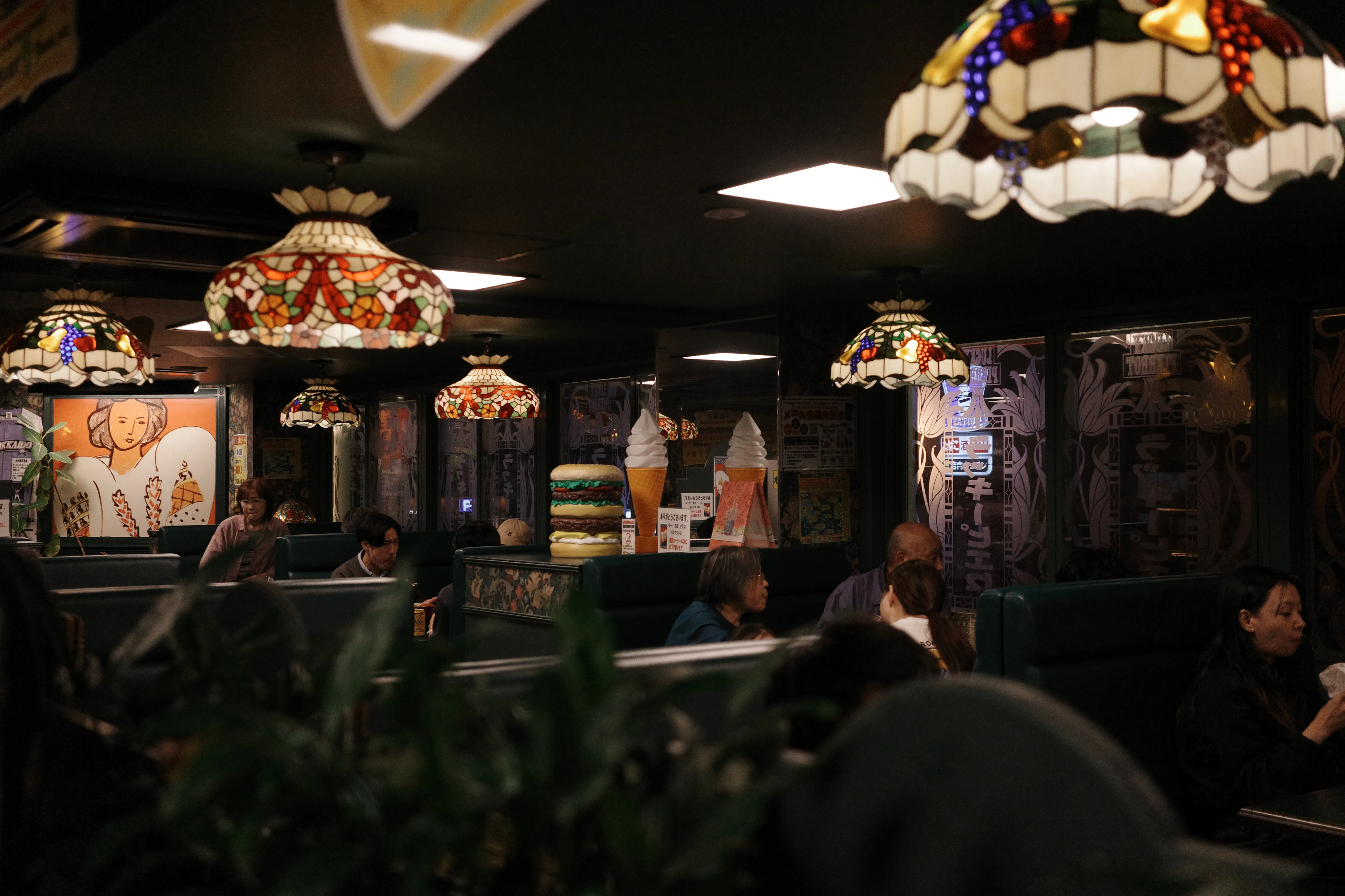 写真：ラッキーピエロ店内の様子