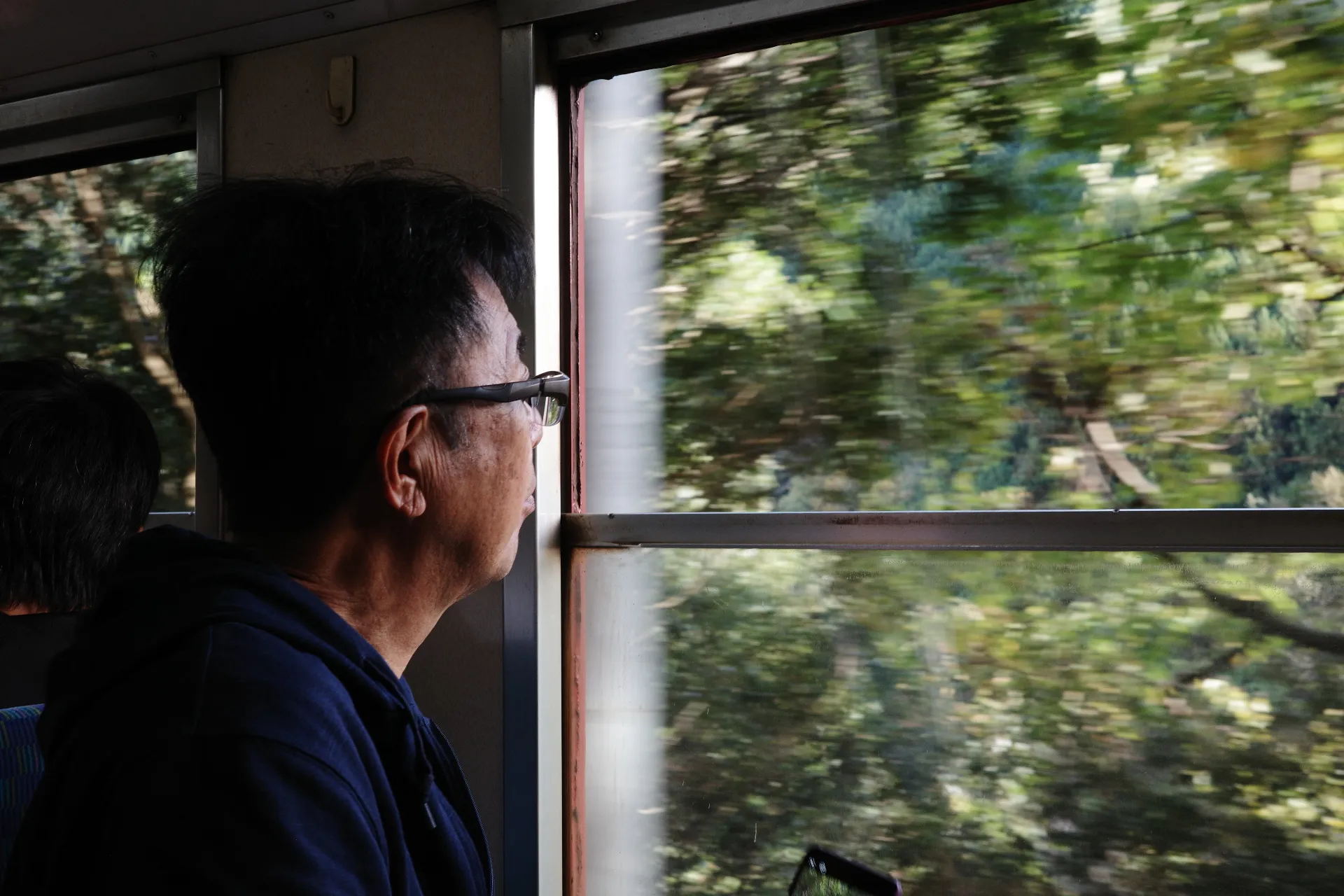 写真：奥大井湖上駅に併設された喫茶店のコーヒー