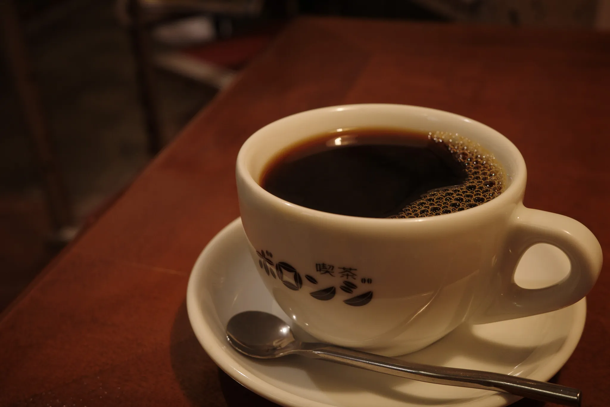 釧路で立ち寄ったカフェのコーヒー