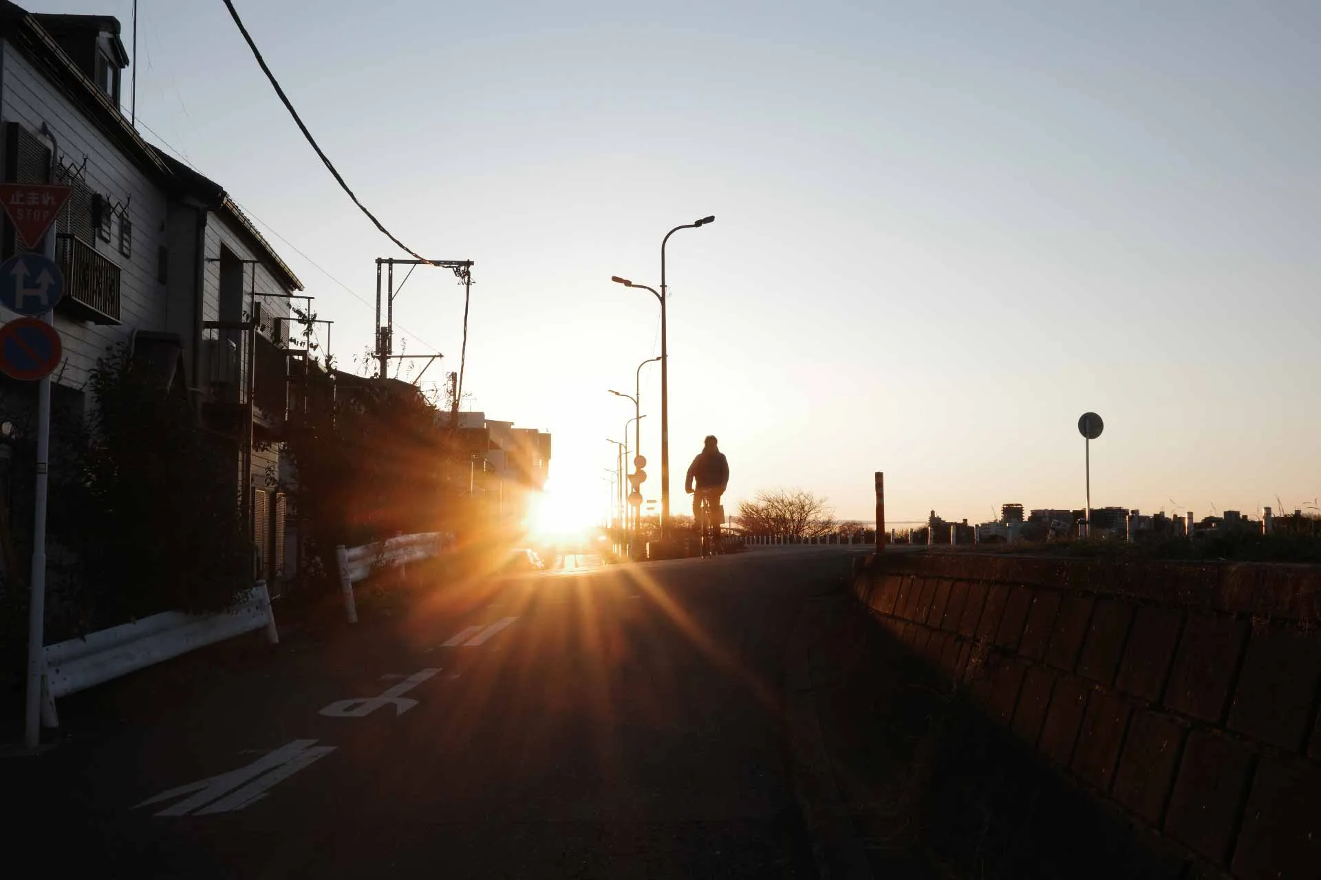 2024年の初日の出の写真
